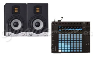 M-Track Vocal 2x2 Studio Pro + M-Audio BX5 D2 Pareja + XLR >> Jack 3M - Balanceado